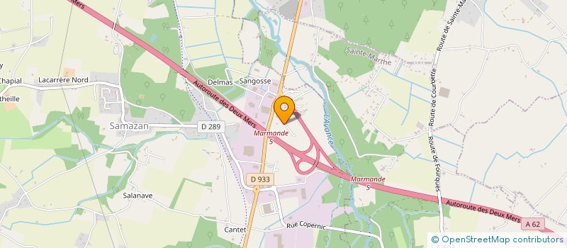 localisation de l'entreprise L'ATELIER DE NICOLAS  SAMAZAN