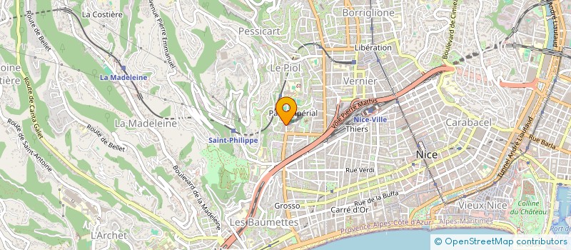 localisation de l'entreprise L'ATELIER DE PHILIPPE à NICE