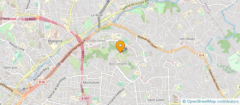 localisation de l'entreprise L'ATELIER DE PLOMBERIE à MARSEILLE