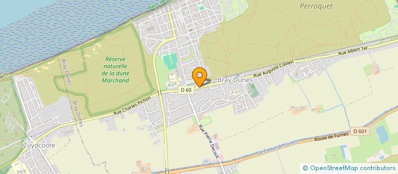 localisation de l'entreprise L'ATELIER DE REMY  BRAY-DUNES