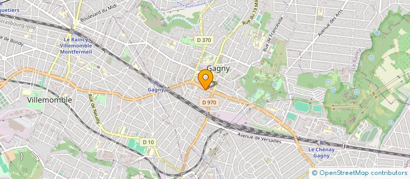 localisation de l'entreprise L'ATELIER DE RENOVATION à GAGNY