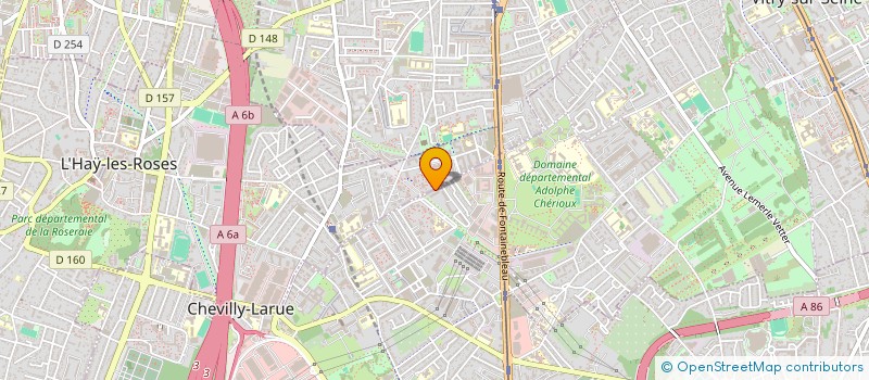 localisation de l'entreprise L'ATELIER DE RENOVATION 94  CHEVILLY-LARUE