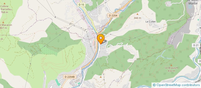 localisation de l'entreprise L'ATELIER DE RENOVATION  BLAUSASC