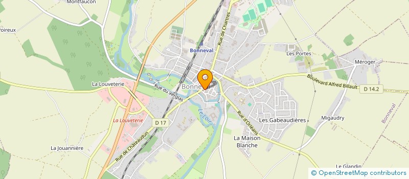 localisation de l'entreprise L'ATELIER DE ROS'EGLANTINE à BONNEVAL