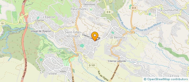 localisation de l'entreprise L'ATELIER DE ROSE à SAINT-PAUL