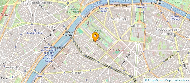localisation de l'entreprise L'ATELIER DE SACHA à PARIS