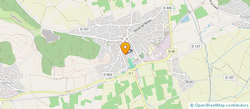 localisation de l'entreprise L'ATELIER DE SEB  CALVISSON