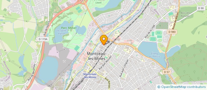 localisation de l'entreprise L'ATELIER DE SEVE à MONTCEAU-LES-MINES