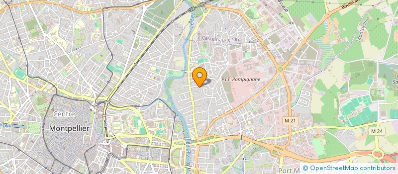 localisation de l'entreprise L ATELIER DE ST JEAN à MONTPELLIER