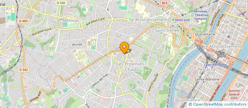 localisation de l'entreprise L'ATELIER DE ST LUC  SAINTE-FOY-LES-LYON