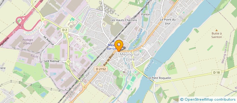 localisation de l'entreprise L'ATELIER DE TANIA  MEUNG-SUR-LOIRE