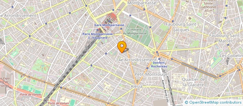 localisation de l'entreprise L'ATELIER DE TARTINE  PARIS