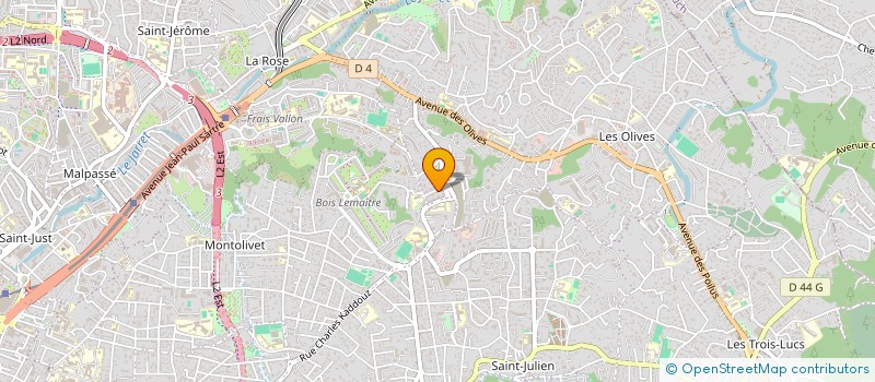 localisation de l'entreprise L'ATELIER DE TITIA  MARSEILLE