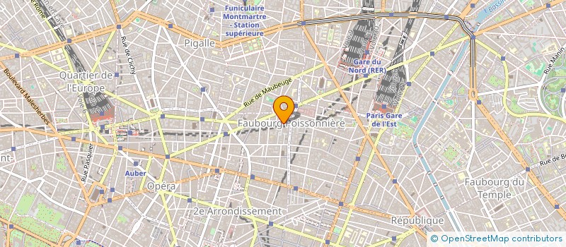 localisation de l'entreprise L'ATELIER DE TREVISE  PARIS