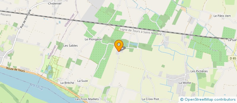 localisation de l'entreprise L'ATELIER DE VARENNES à VARENNES-SUR-LOIRE