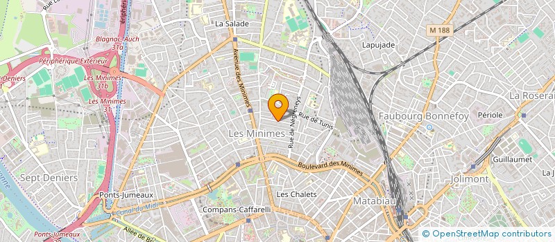 localisation de l'entreprise L ATELIER DEBRIDE à TOULOUSE