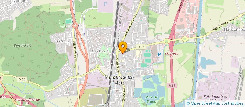 localisation de l'entreprise L'ATELIER DEL BARBIERE  MAIZIERES LES METZ