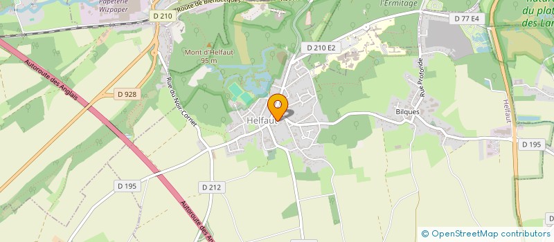 localisation de l'entreprise L'ATELIER DELANNOY  HELFAUT