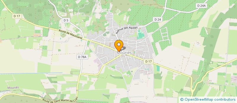 localisation de l'entreprise L'ATELIER DENTAIRE  MOURIES