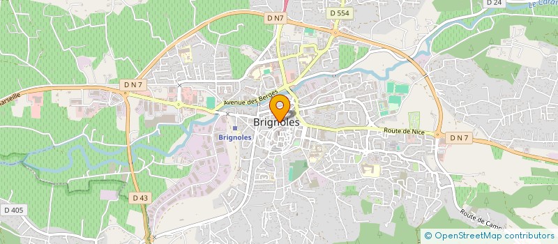 localisation de l'entreprise L ATELIER DES 2 B  BRIGNOLES