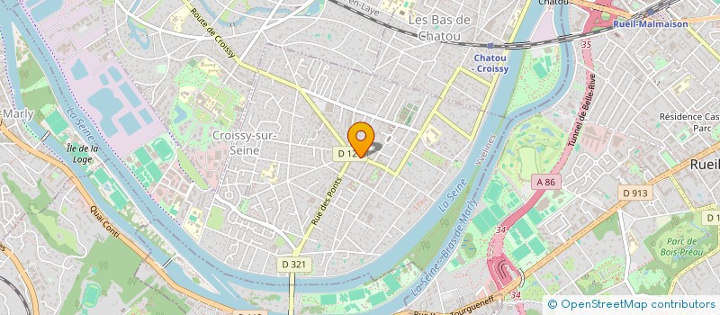 localisation de l'entreprise L'ATELIER DES ANGES  CROISSY-SUR-SEINE