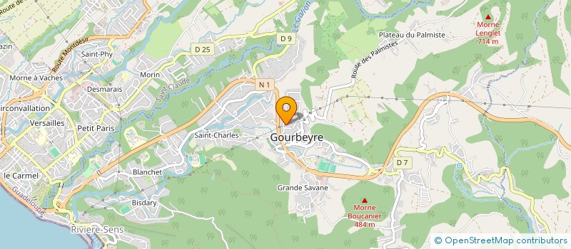 localisation de l'entreprise L'ATELIER DES ARTS à GOURBEYRE