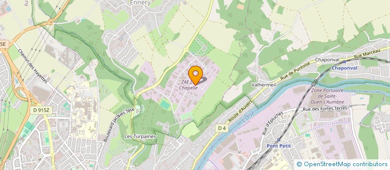 localisation de l'entreprise L'ATELIER DES AS  ENNERY