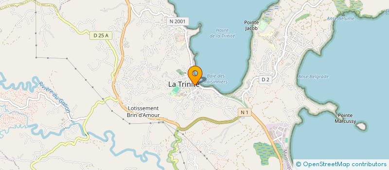 localisation de l'entreprise L'ATELIER DES AUTRES à LA TRINITE