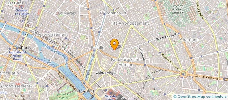 localisation de l'entreprise L'ATELIER DES BATISSEURS  PARIS