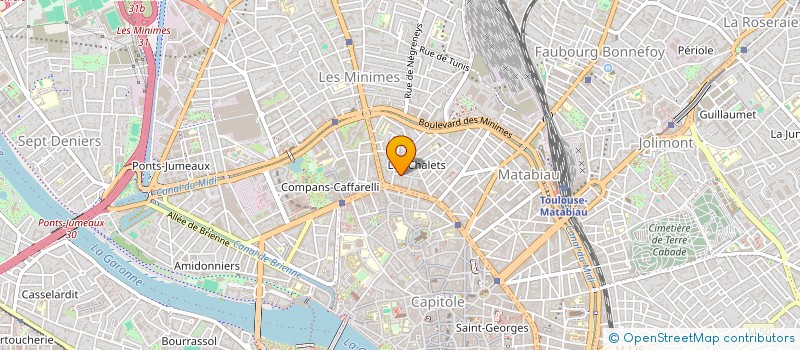 localisation de l'entreprise L'ATELIER DES CHALETS  TOULOUSE