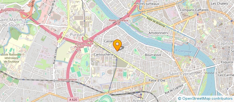 localisation de l'entreprise L'ATELIER DES CHAMPIONS à TOULOUSE