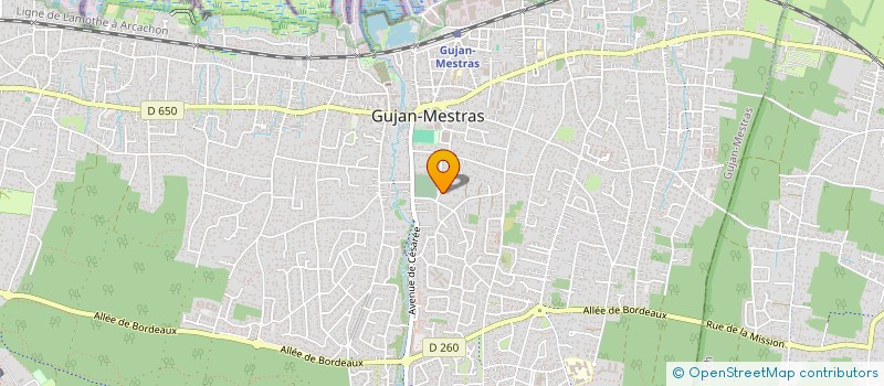 localisation de l'entreprise L'ATELIER DES CIGALES à GUJAN-MESTRAS