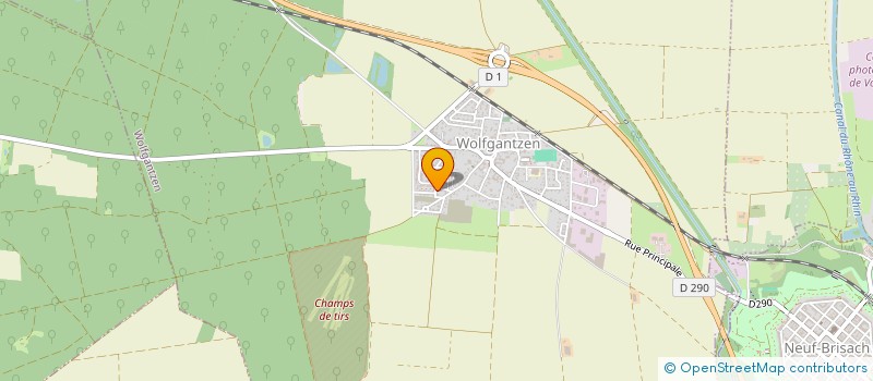 localisation de l'entreprise L'ATELIER DES COLOCS  WOLFGANTZEN