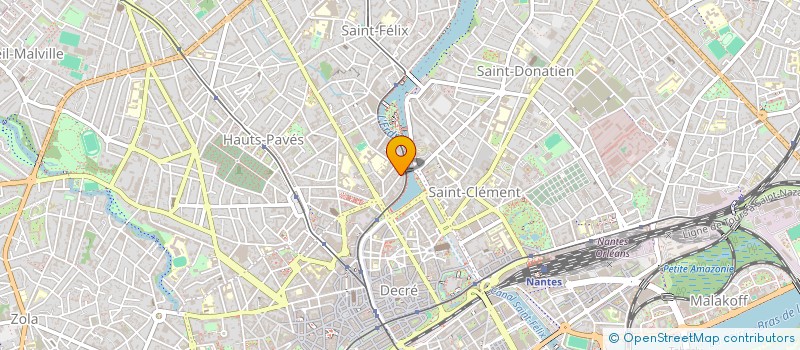 localisation de l'entreprise L'ATELIER DES COMMUNS à NANTES