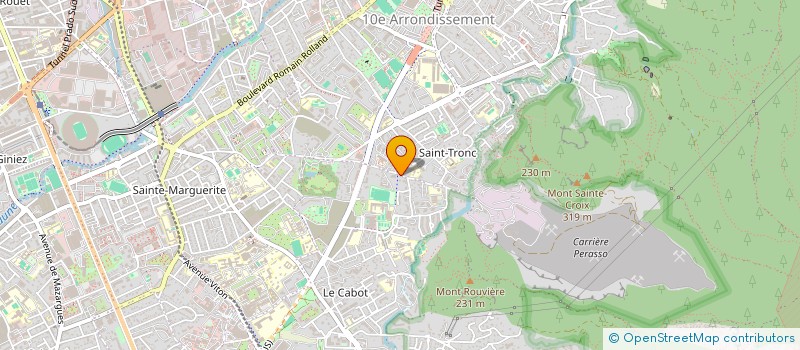 localisation de l'entreprise L ATELIER DES COMPTEURS  MARSEILLE