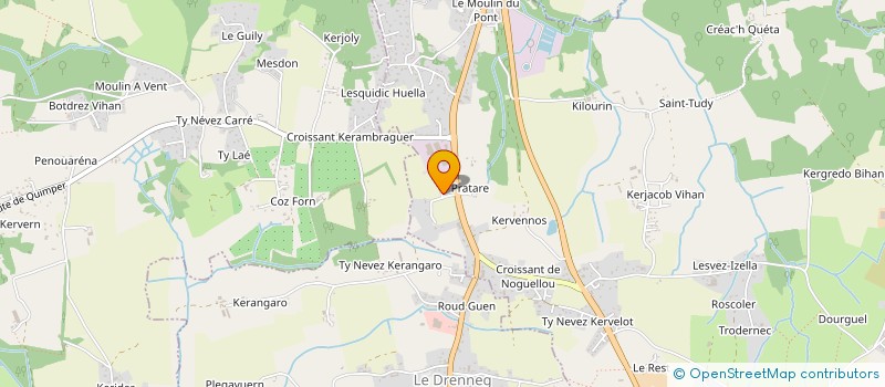 localisation de l'entreprise L'ATELIER DES COPINES  PLEUVEN