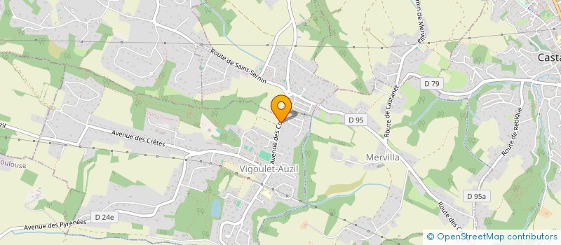 localisation de l'entreprise L'ATELIER DES COTEAUX  VIGOULET-AUZIL