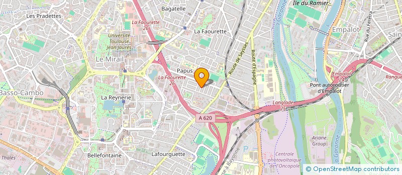 localisation de l'entreprise L'ATELIER DES CREATIFS à TOULOUSE