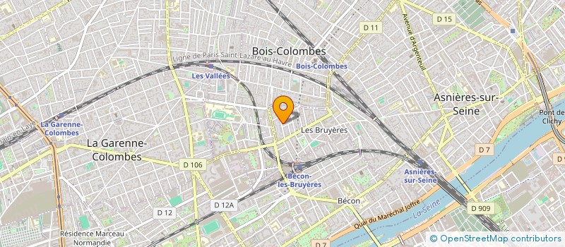 localisation de l'entreprise L'ATELIER DES DESSERTS à ASNIERES-SUR-SEINE