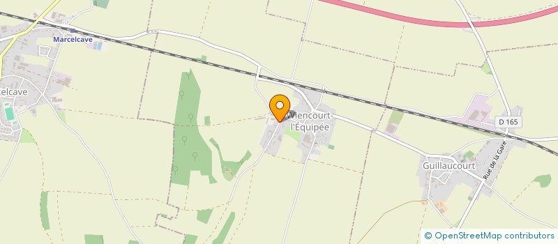 localisation de l'entreprise L'ATELIER DES DEUXIEMES VIES  WIENCOURT-L'EQUIPEE
