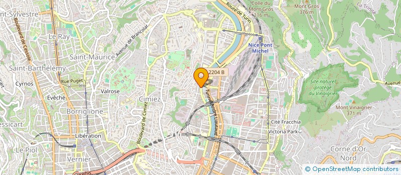 localisation de l'entreprise L'ATELIER DES DOUCEURS à NICE