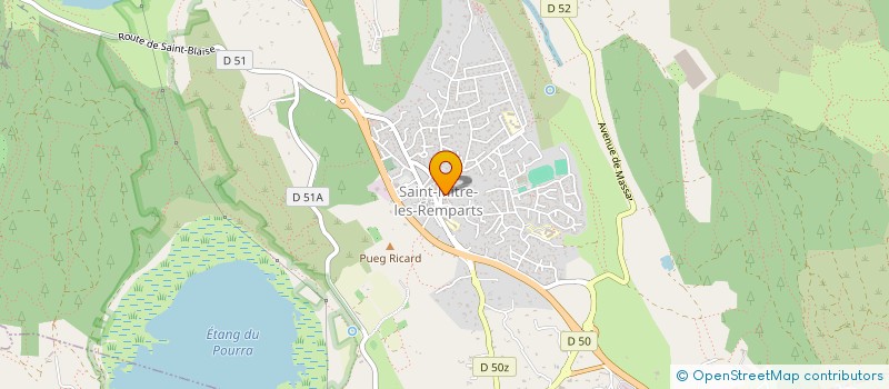 localisation de l'entreprise L'ATELIER DES EMPLANIERS  SAINT-MITRE-LES-REMPARTS