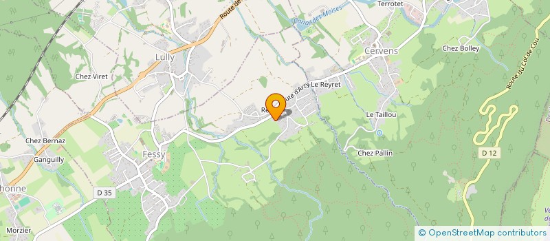 localisation de l'entreprise L'ATELIER DES FILMEURS  FESSY