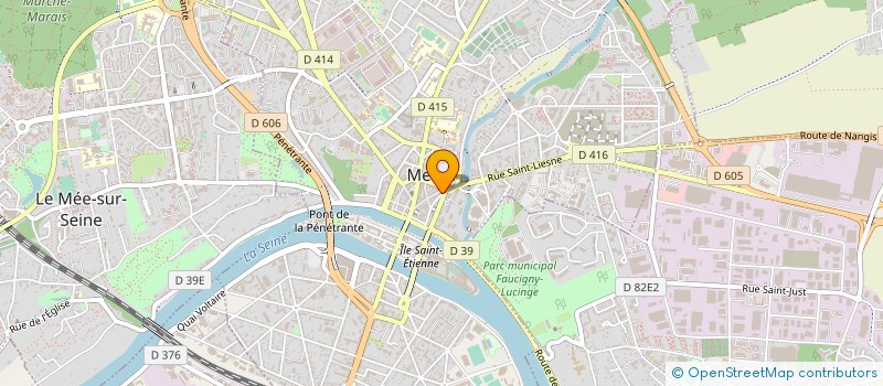 localisation de l'entreprise L'ATELIER DES FLUIDES à MELUN