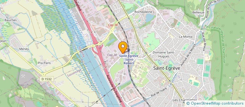 localisation de l'entreprise L'ATELIER DES GENERATIONS  SAINT-EGREVE