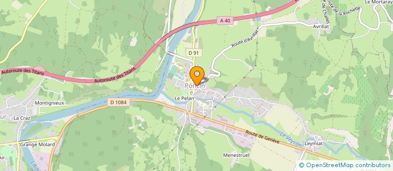 localisation de l'entreprise L'ATELIER DES GOURMANDISES  PONCIN