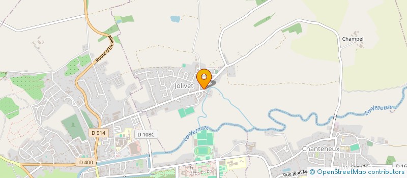 localisation de l'entreprise L'ATELIER DES GRANDES SAULES  JOLIVET