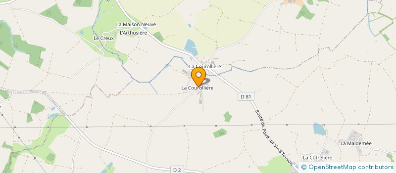 localisation de l'entreprise L'ATELIER DES GRANDS BOIS  BEAUFOU