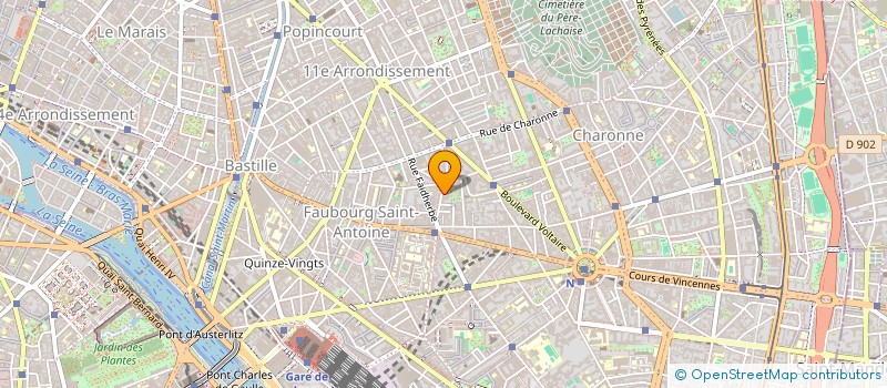 localisation de l'entreprise L'ATELIER DES IDEES  PARIS