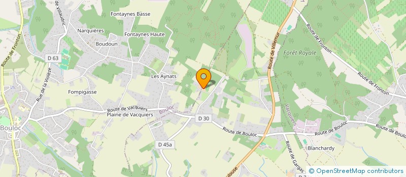 localisation de l'entreprise L'ATELIER DES INNOVATIONS DU NORD TOULOUSAIN  VILLENEUVE-LES-BOULOC